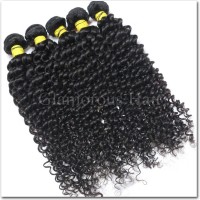 Aliexpress hair, New Arrival Brazilian Remy Hair Bundles Jerry Curly human hair weave